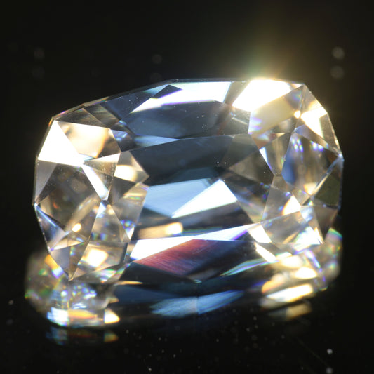 Long Old Mine Cushion in TGG Lab Garnet 16.5ct