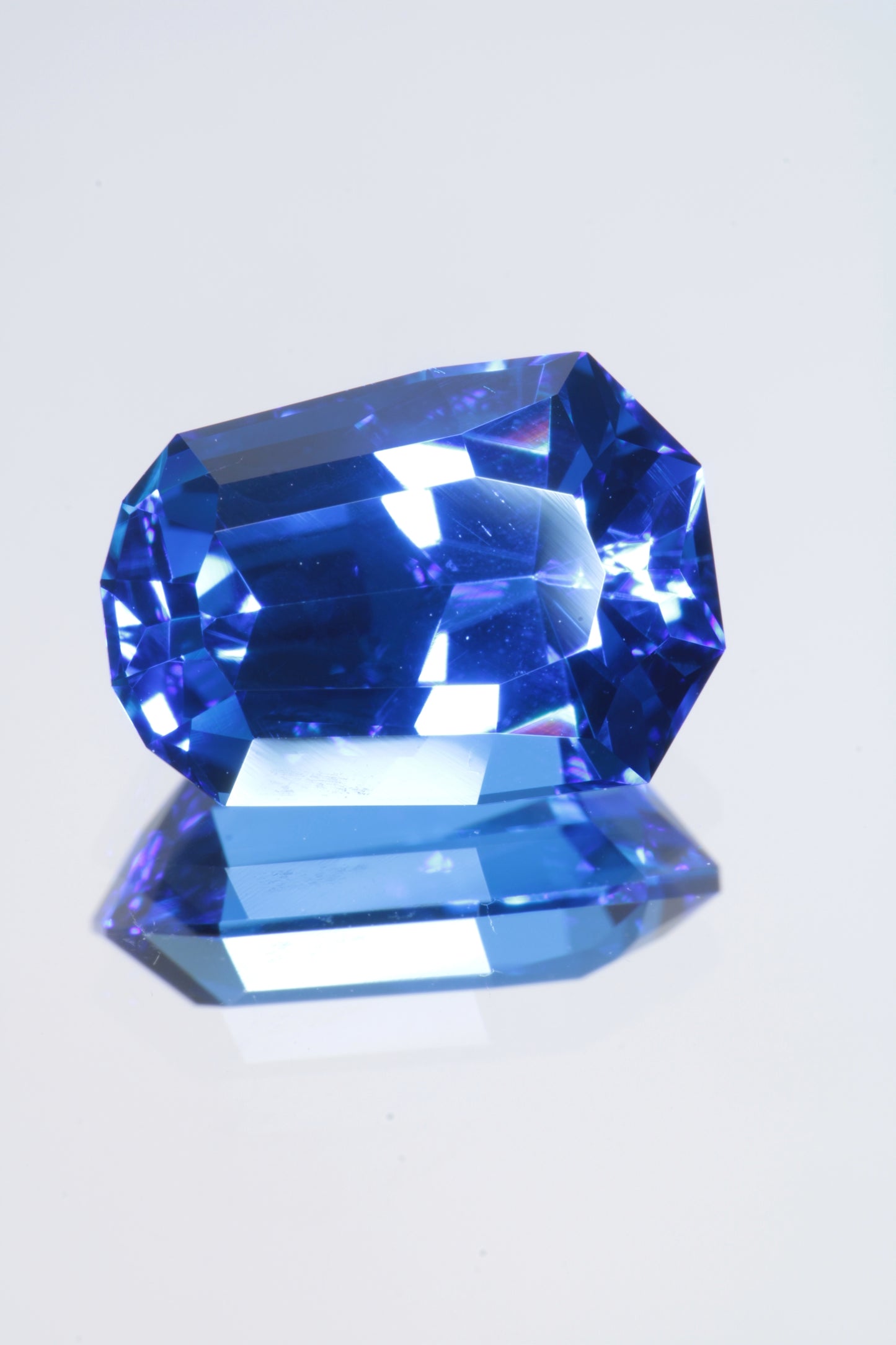 Laser Cobalt Spinel Fancy Cut Gems, Lab Grown Blue Spinel