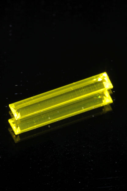 Glow in the Dark GAGG Lumogarnet High Glow Loose Faceted Stones