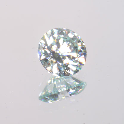 Near-Colorless Moissanite, Light Gold Moissanite Gems