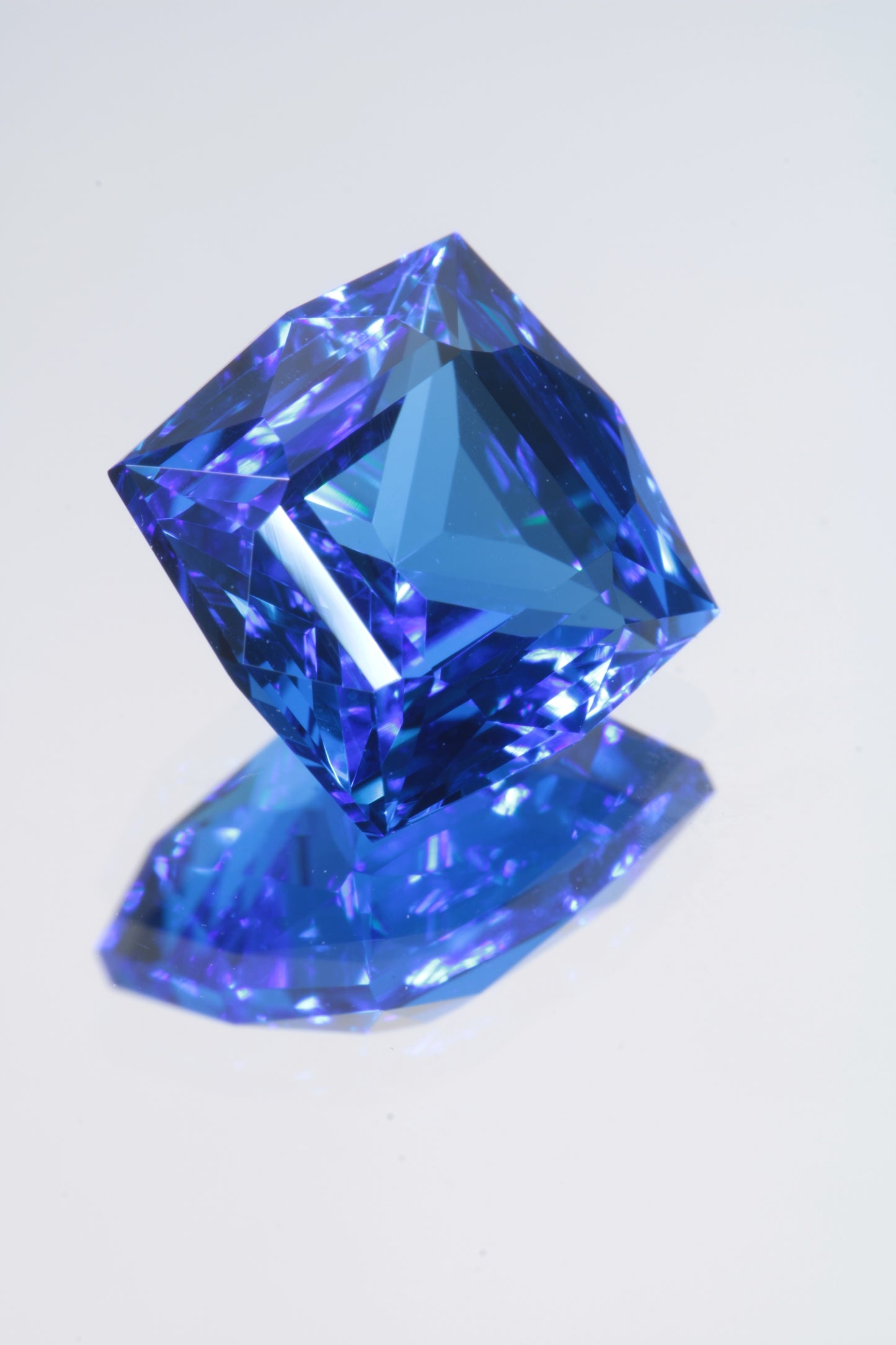 Laser Cobalt Spinel Fancy Cut Gems, Lab Grown Blue Spinel