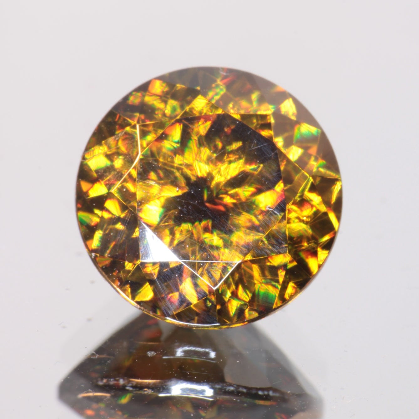 Rutile Gems, Faceted Labmade Loose Gemstones