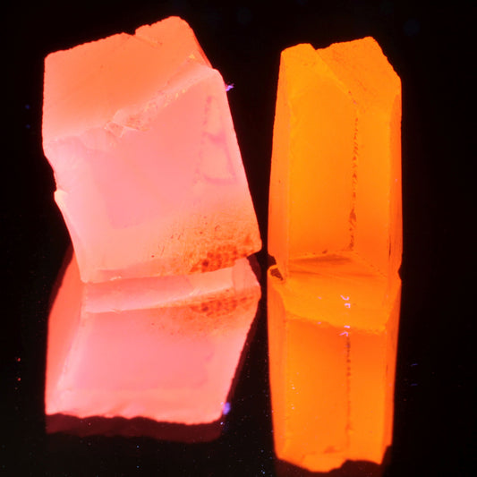 Samarium YAG Orange Glow Garnet, Experimental Crystal