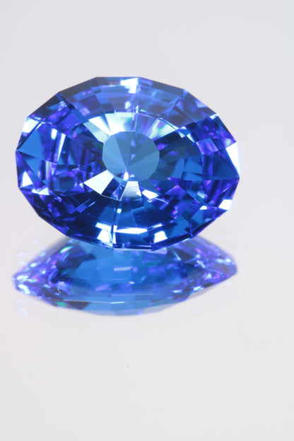 Laser Cobalt Spinel Fancy Cut Gems, Lab Grown Blue Spinel