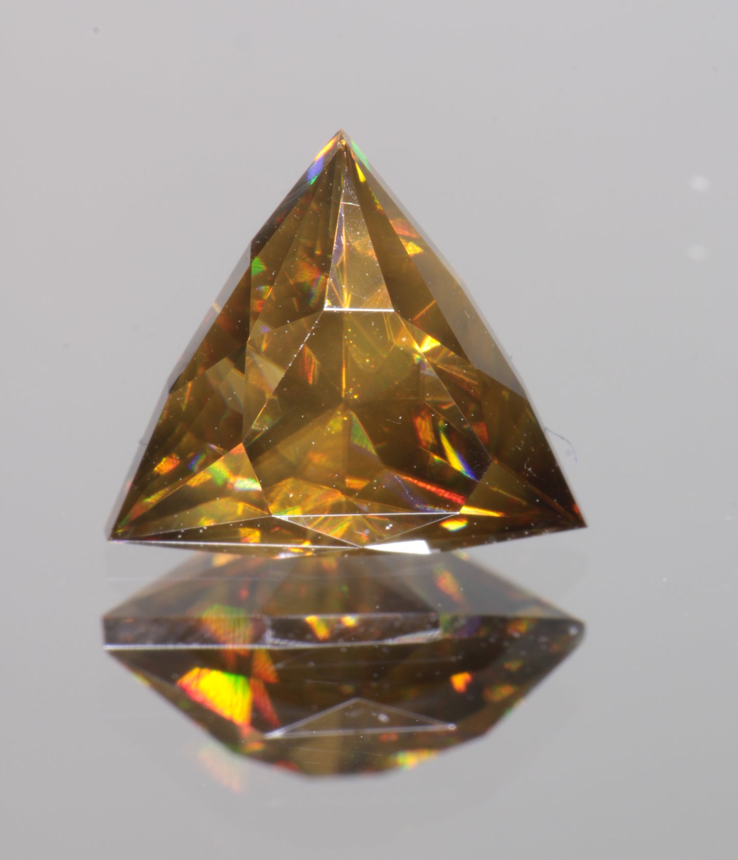 Rutile Gems, Faceted Labmade Loose Gemstones