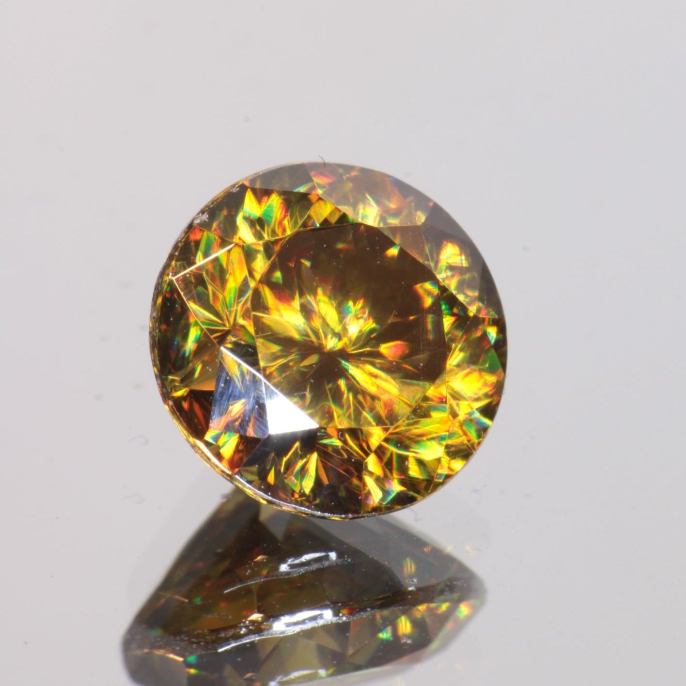 Rutile Gems, Faceted Labmade Loose Gemstones