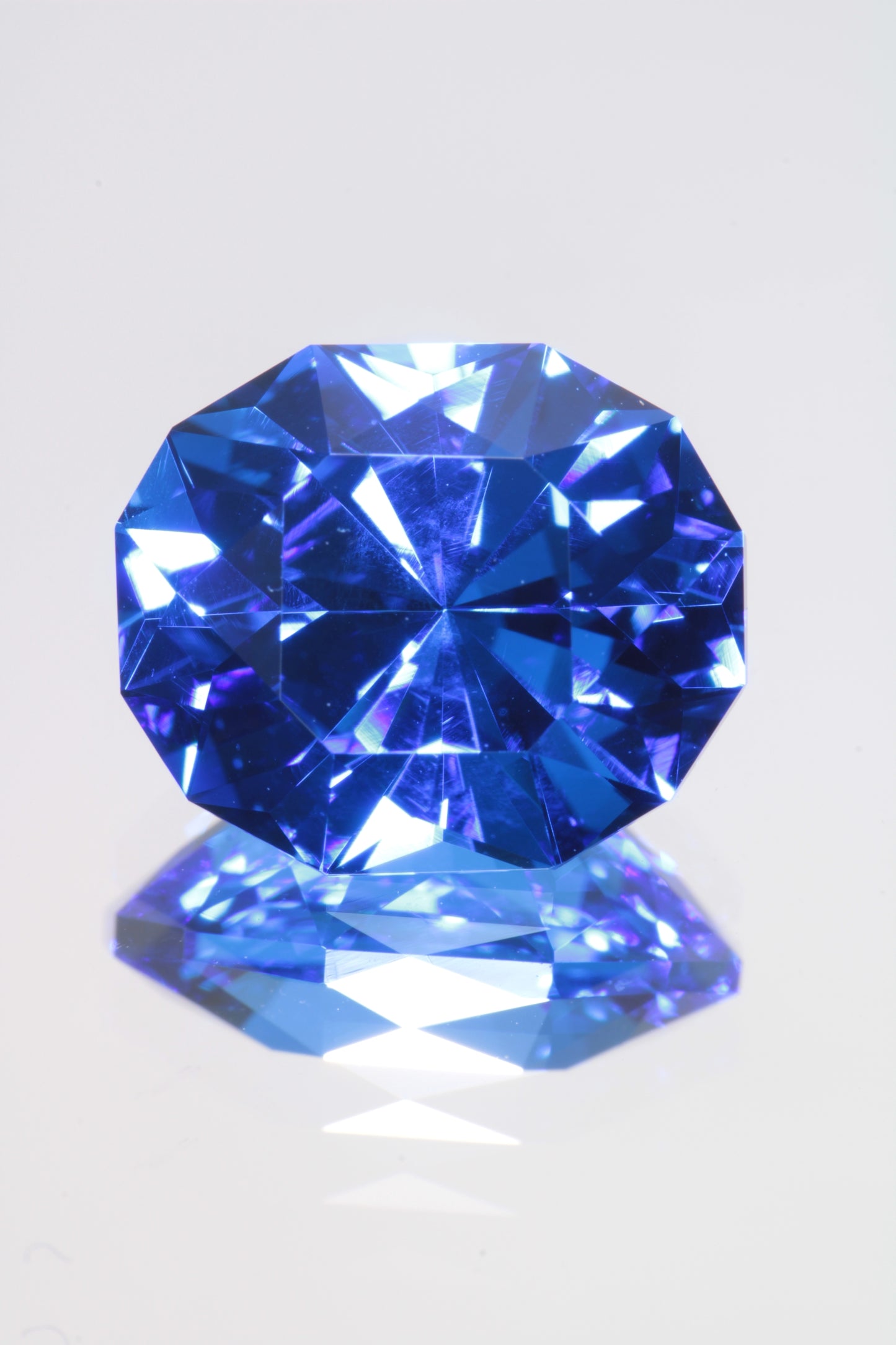 Laser Cobalt Spinel Fancy Cut Gems, Lab Grown Blue Spinel