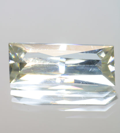 Near-Colorless Moissanite, Light Gold Moissanite Gems