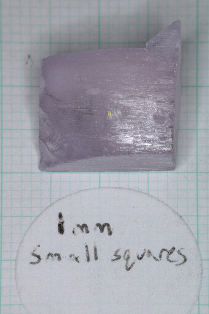 Pink Laser Garnet Facet Rough, Nd+Ce YAG