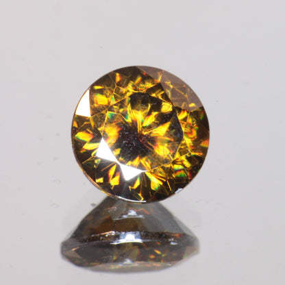 Rutile Gems, Faceted Labmade Loose Gemstones