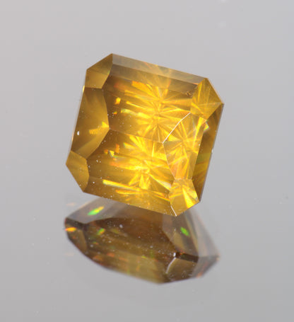 Rutile Gems, Faceted Labmade Loose Gemstones