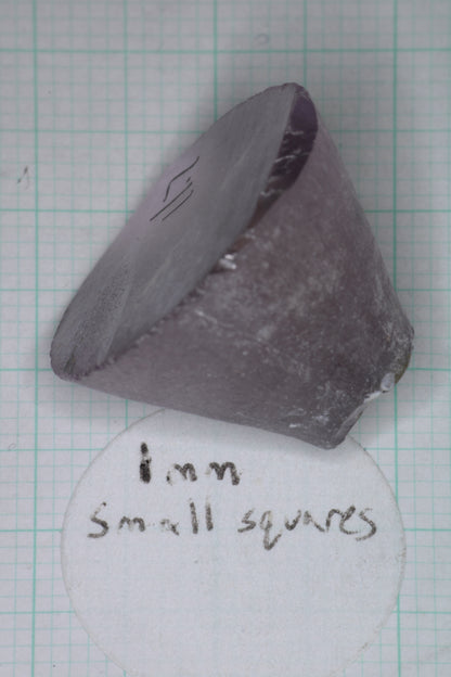 Pink Laser Garnet Facet Rough, Nd+Ce YAG