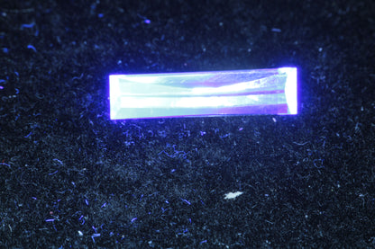 LYSO Faceted Loose Gems Blue Fluorescent Scintillator