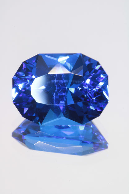 Laser Cobalt Spinel Fancy Cut Gems, Lab Grown Blue Spinel