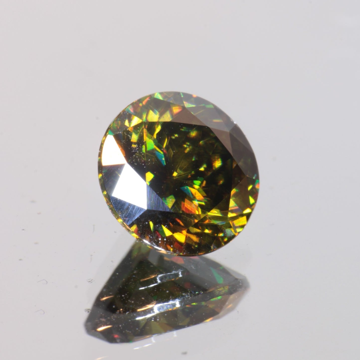 Rutile Gems, Faceted Labmade Loose Gemstones
