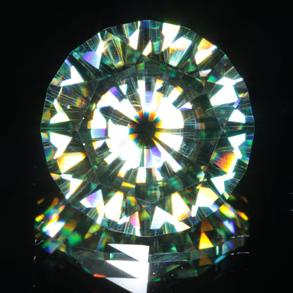 The Gaze, Eye Cut Moissanite for Look Outside, 10ct