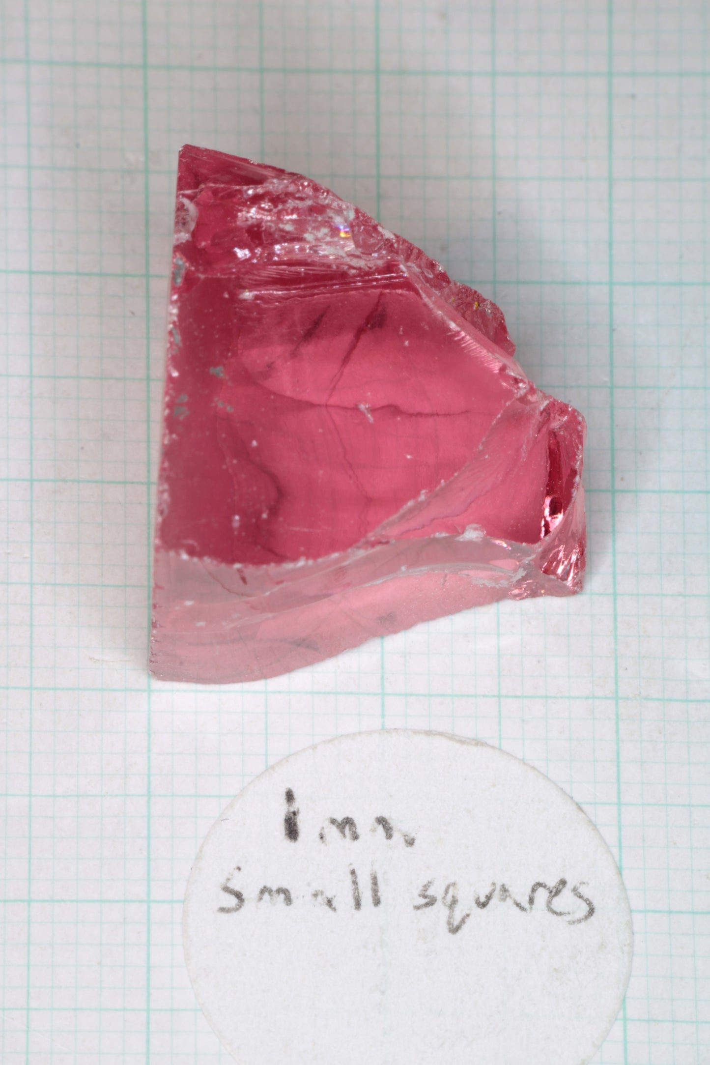 Titanium Laser Sapphire Facet Rough Lab Created Crystals