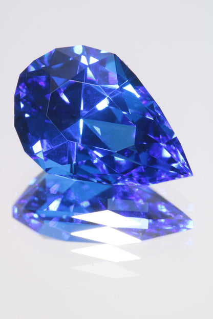 Laser Cobalt Spinel Fancy Cut Gems, Lab Grown Blue Spinel