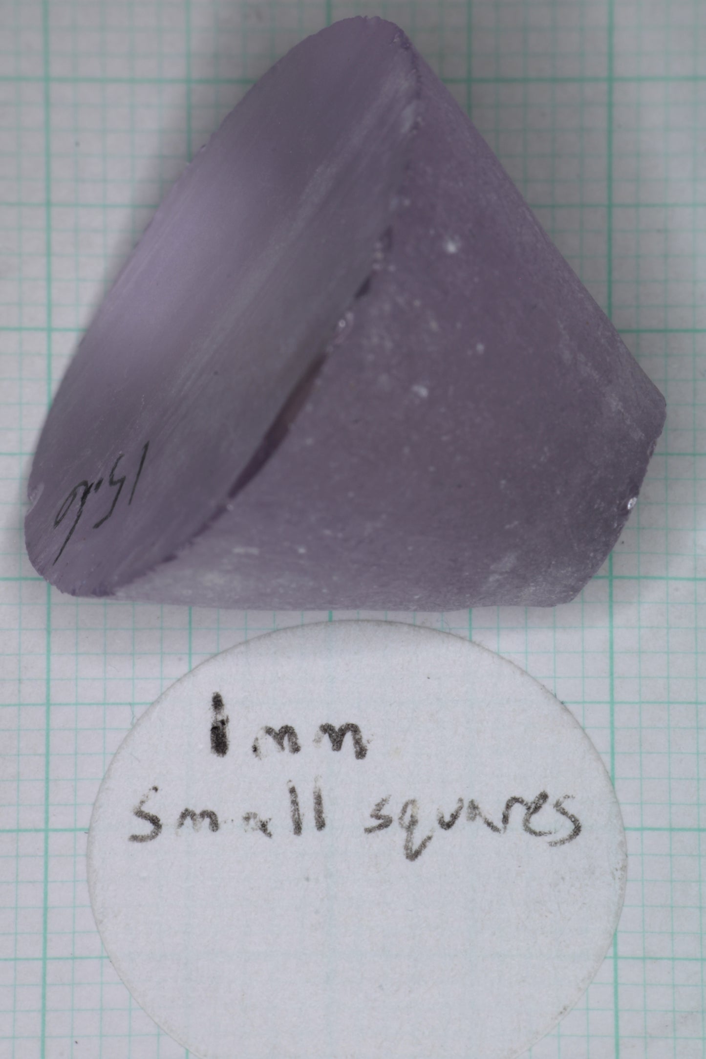 Pink Laser Garnet Facet Rough, Nd+Ce YAG