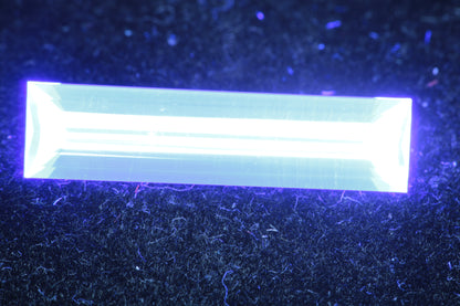 LYSO Faceted Loose Gems Blue Fluorescent Scintillator