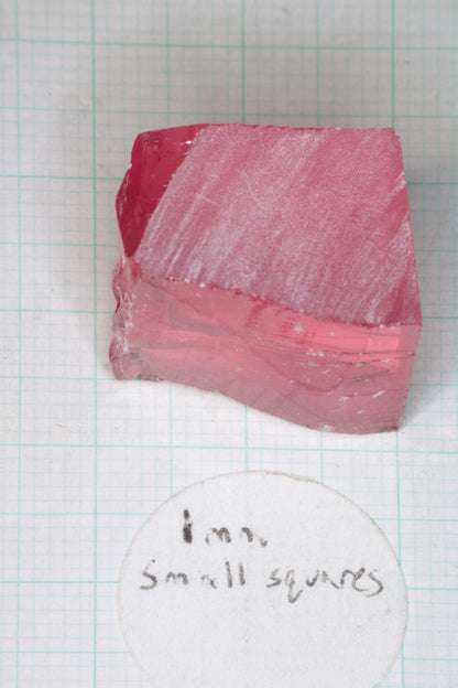 Titanium Laser Sapphire Facet Rough Lab Created Crystals