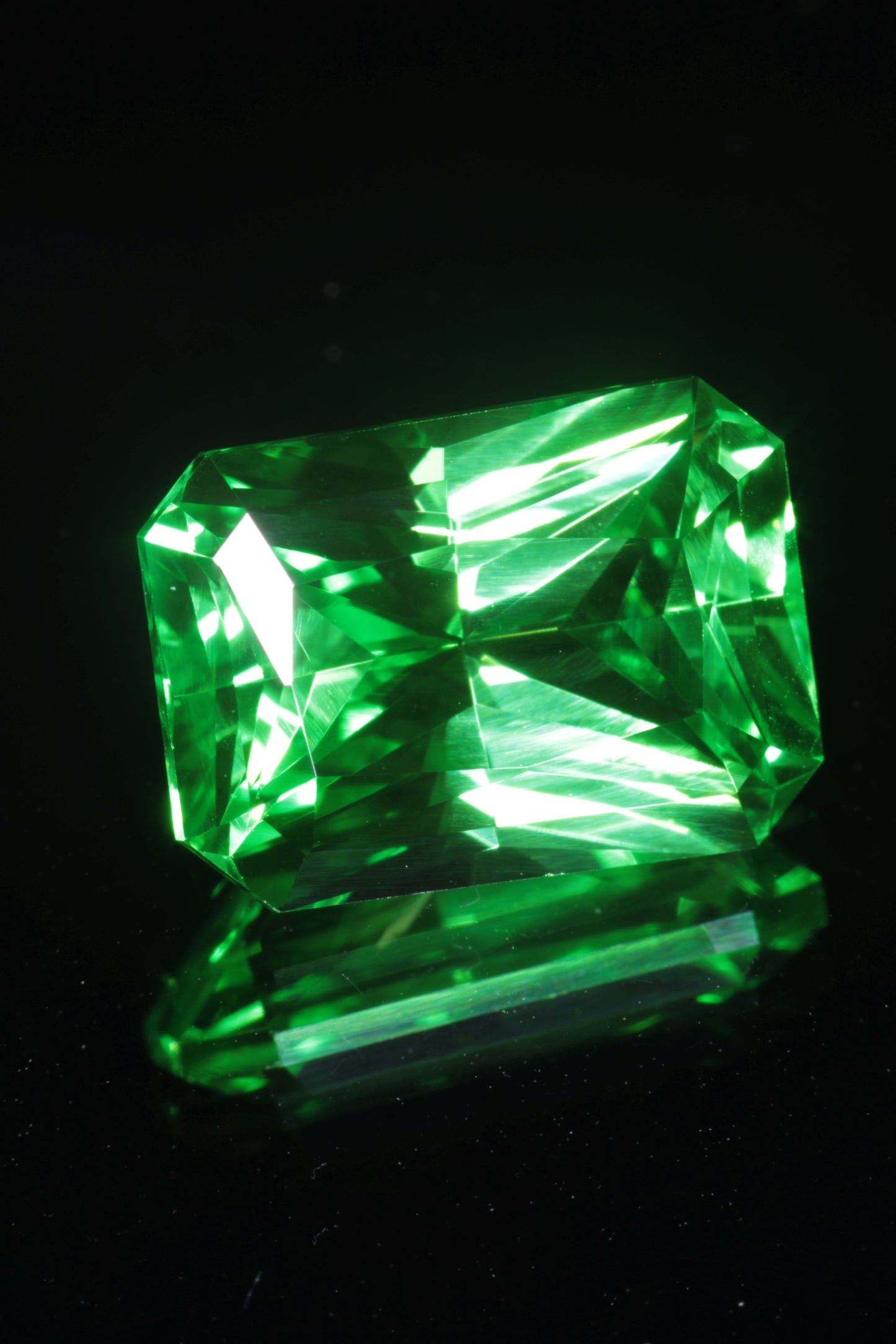Fancy Lab Sapphire Loose Stones, Green Purple and Color Change Flame Fusion