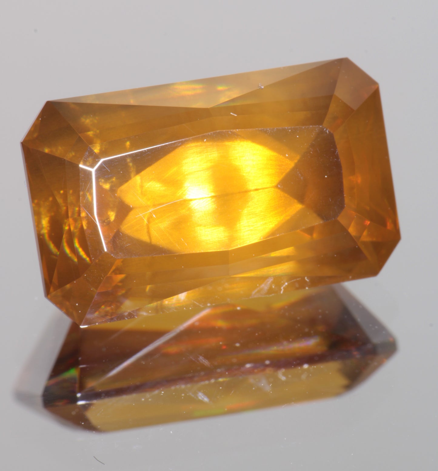 Rutile Gems, Faceted Labmade Loose Gemstones