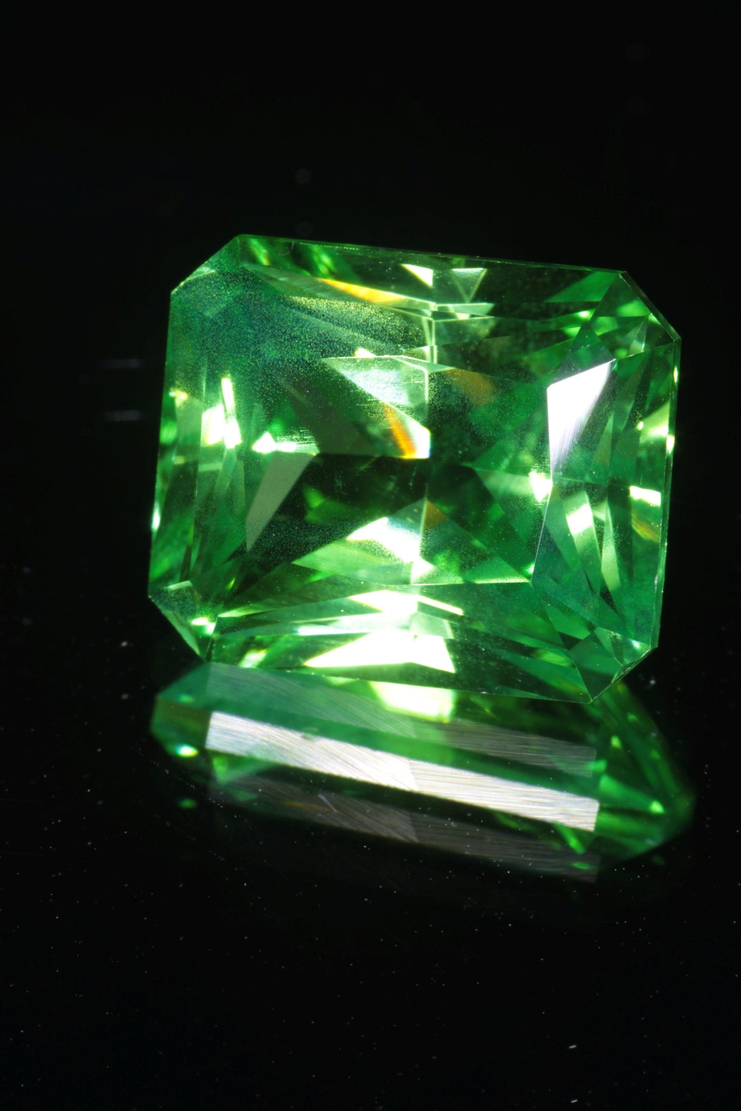 Fancy Lab Sapphire Loose Stones, Green Purple and Color Change Flame Fusion