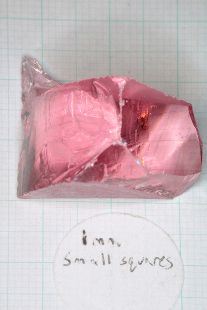 Titanium Laser Sapphire Facet Rough Lab Created Crystals