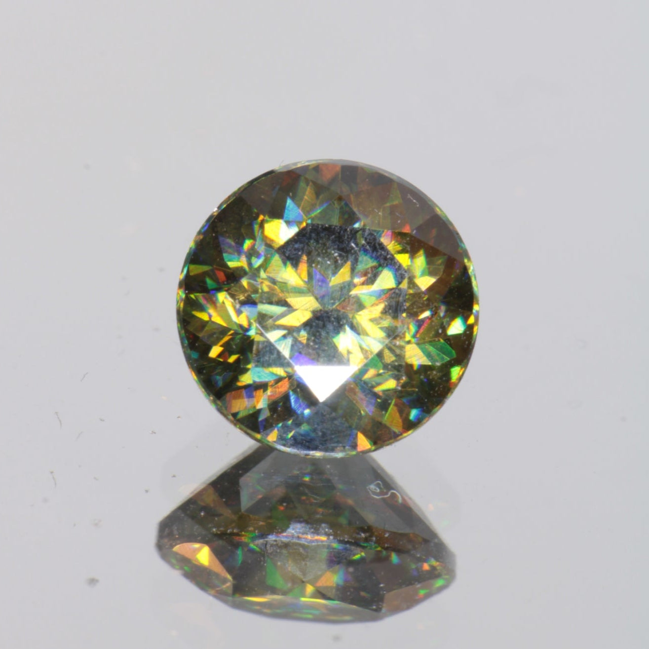 Rutile Gems, Faceted Labmade Loose Gemstones