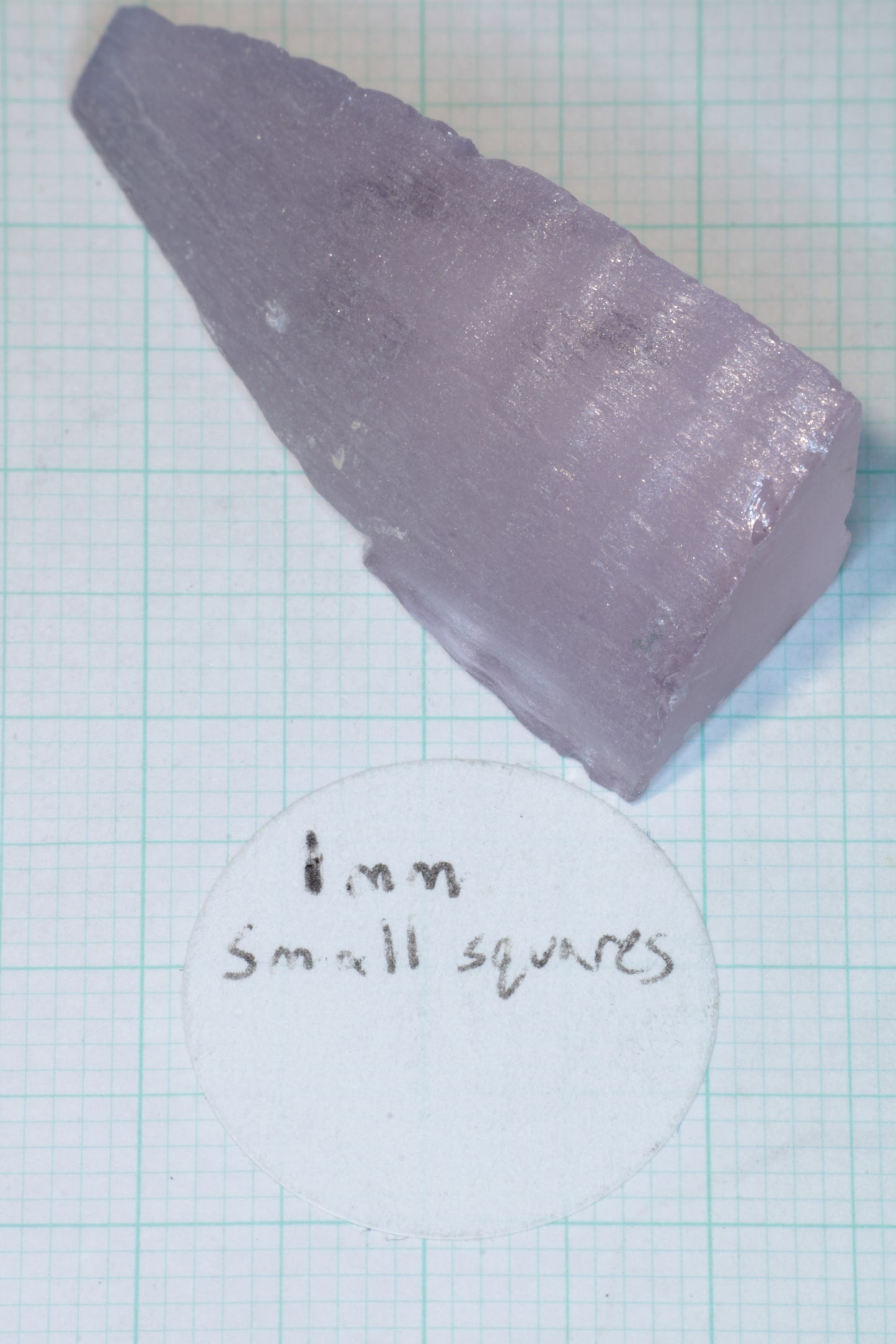 Pink Laser Garnet Facet Rough, Nd+Ce YAG