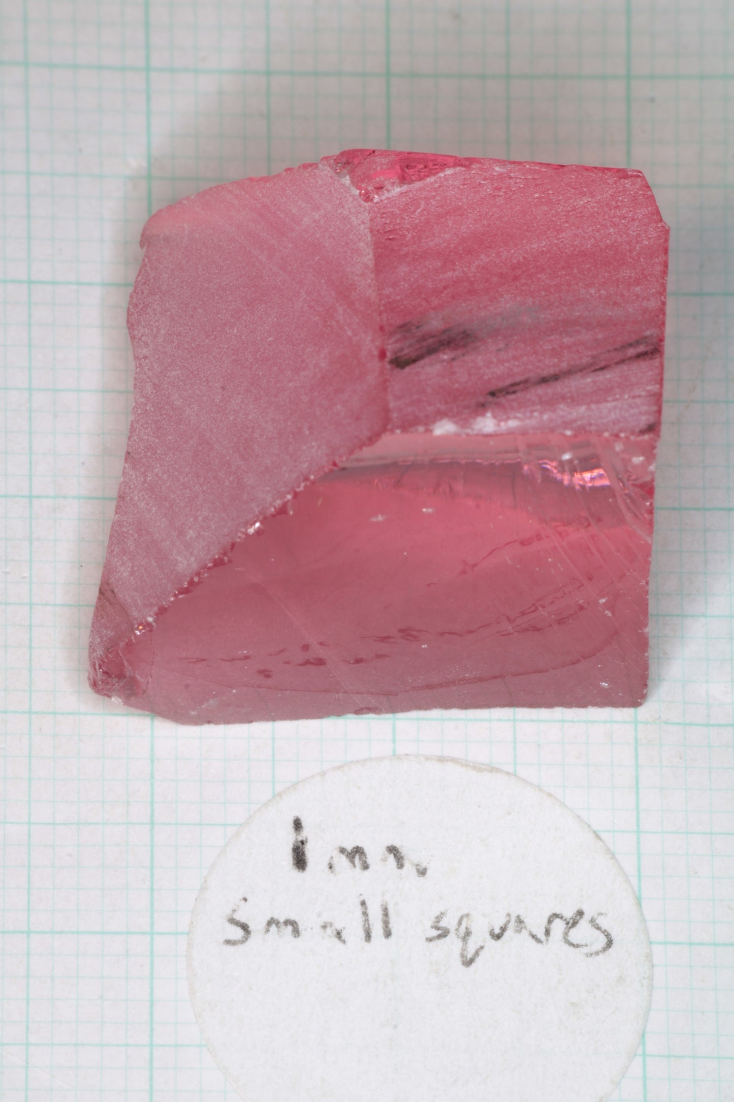 Titanium Laser Sapphire Facet Rough Lab Created Crystals