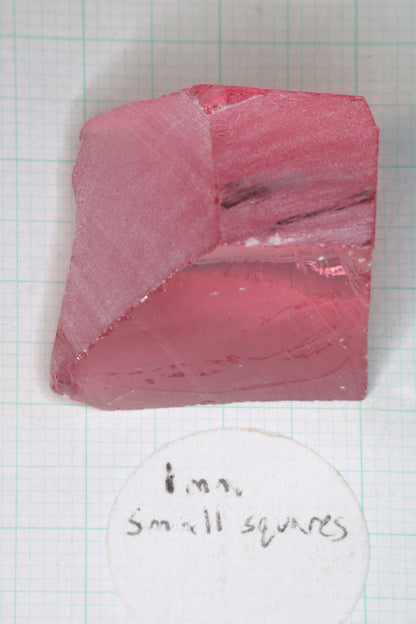 Titanium Laser Sapphire Facet Rough Lab Created Crystals