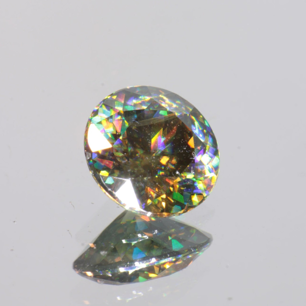 Rutile Gems, Faceted Labmade Loose Gemstones
