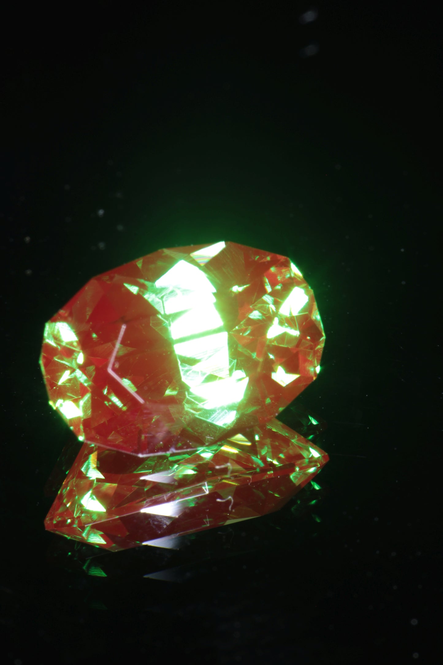 Space Laser Garnet Loose Gems, Fancy Cut Mars Rover Crystal