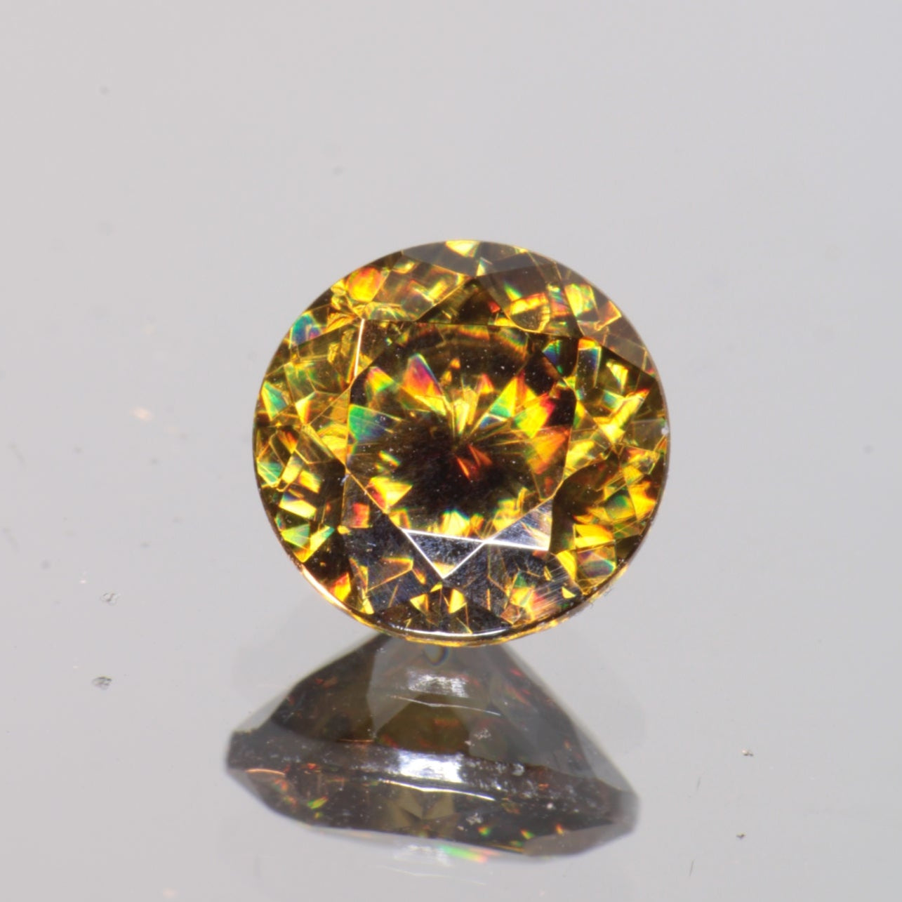 Rutile Gems, Faceted Labmade Loose Gemstones