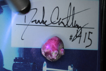 StyroPyro Laser Rubies, Signed, Numbered Commemorative Rubies Grown by Laser!