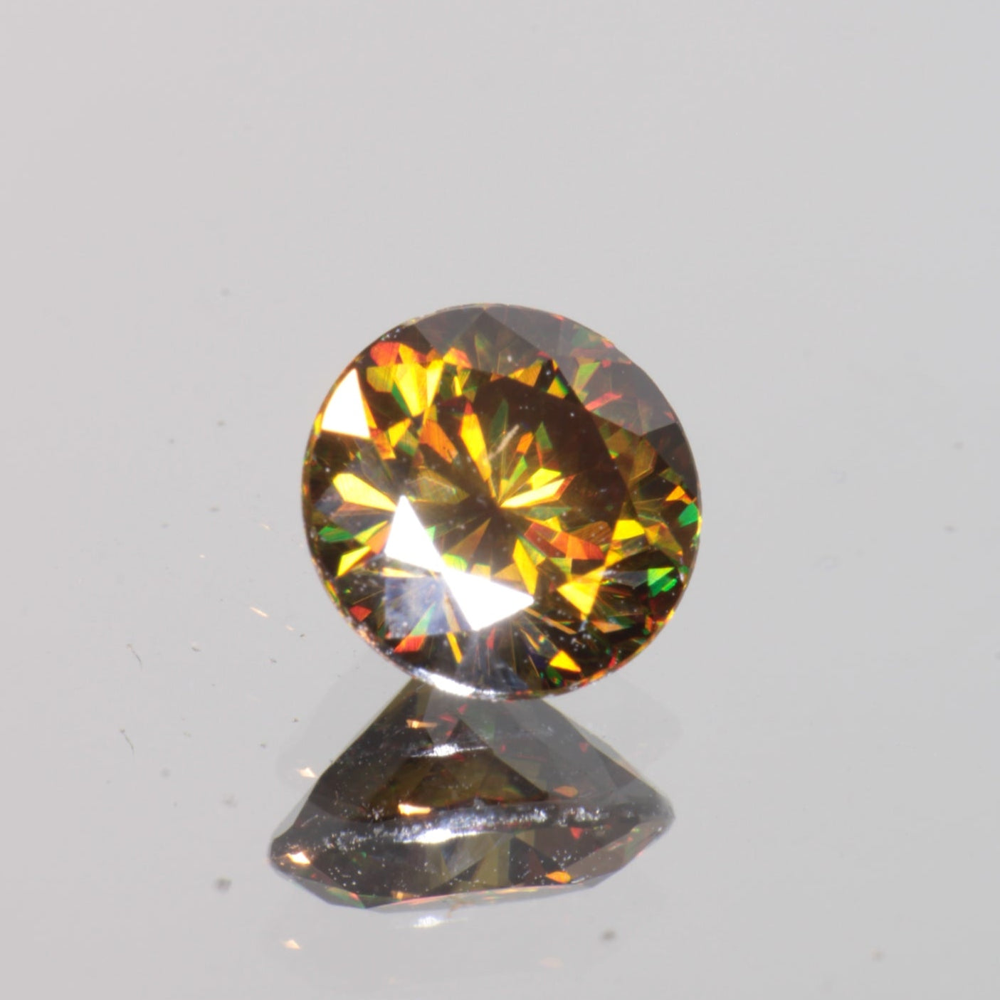 Rutile Gems, Faceted Labmade Loose Gemstones