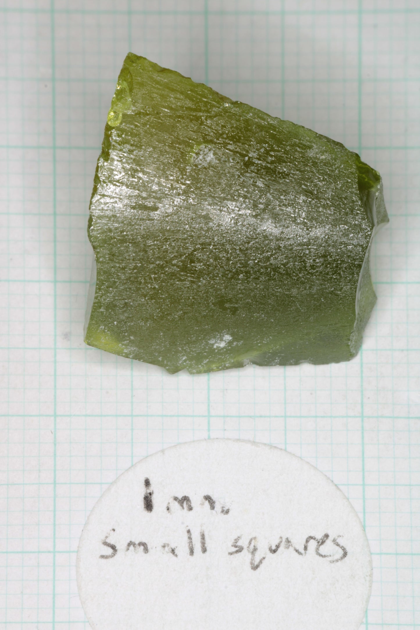 Zombie Garnet, Green Laser Garnet Facet Rough, Ce+?? YAG