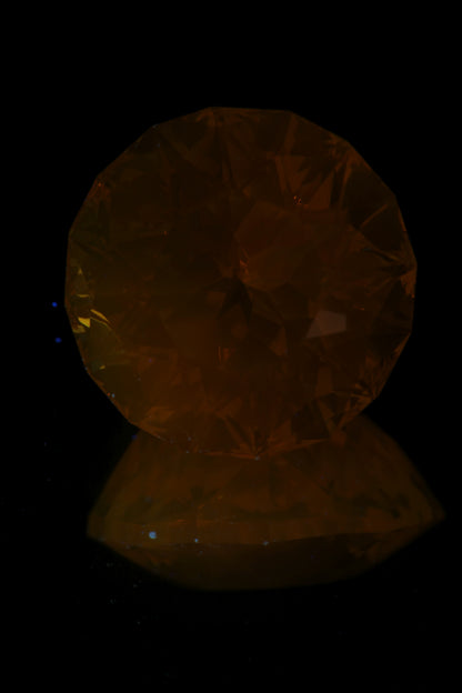 Golden Laser Garnet Faceted Stones, Nd+Ce YAG