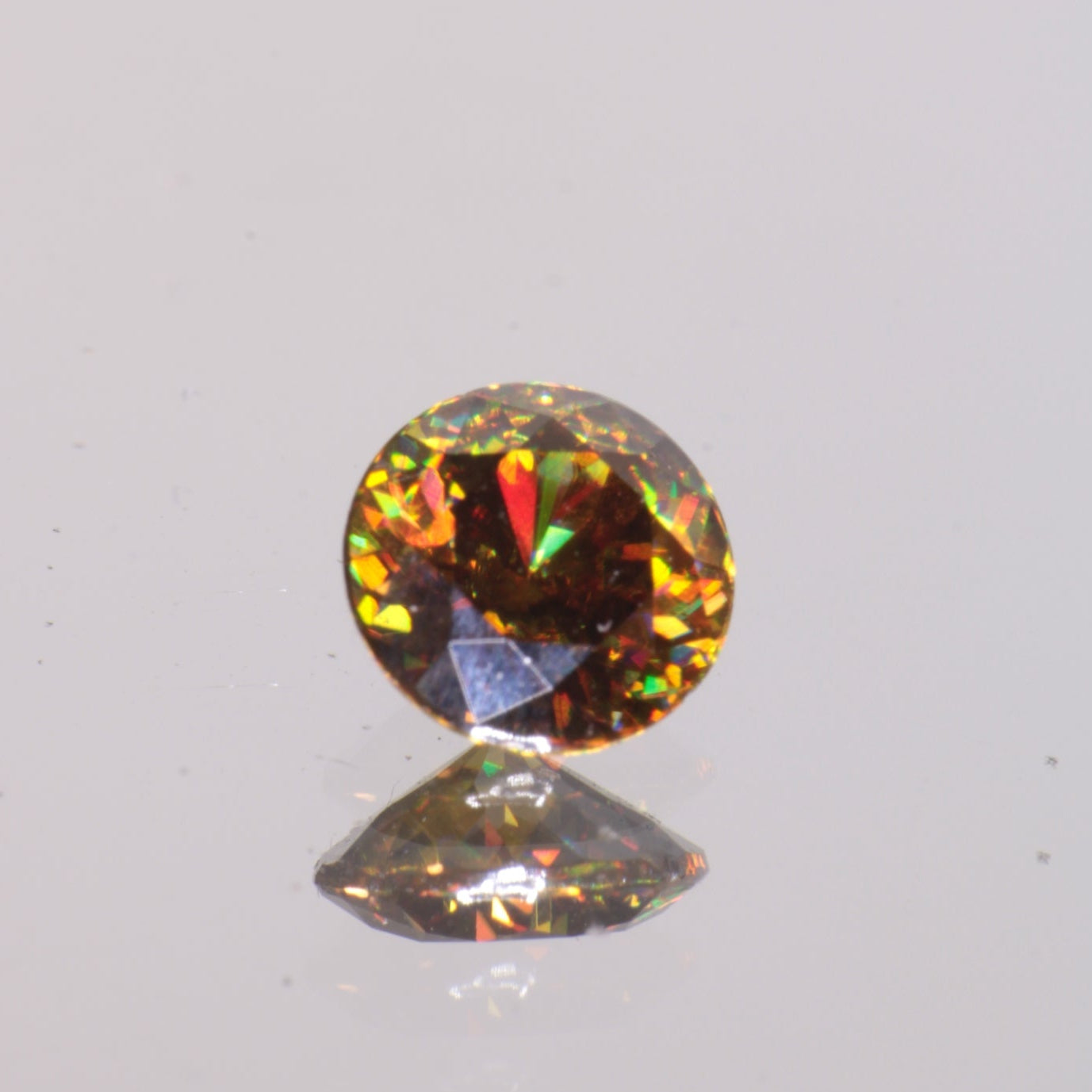 Rutile Gems, Faceted Labmade Loose Gemstones