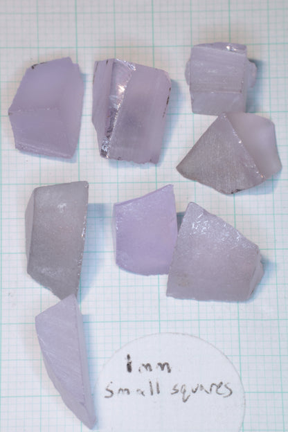 Pink Laser Garnet Facet Rough, Nd+Ce YAG