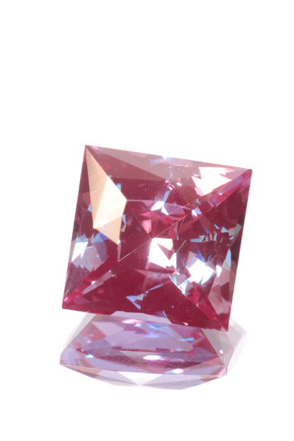 Laser Alexandrite Faceted Stones Lab Created, Red Glow Alexandrite