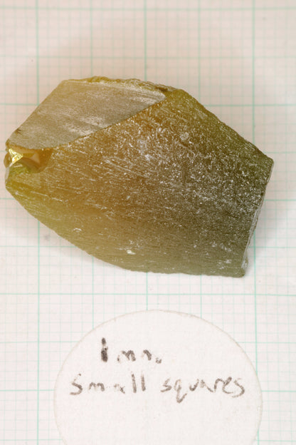 Zombie Garnet, Green Laser Garnet Facet Rough, Ce+?? YAG