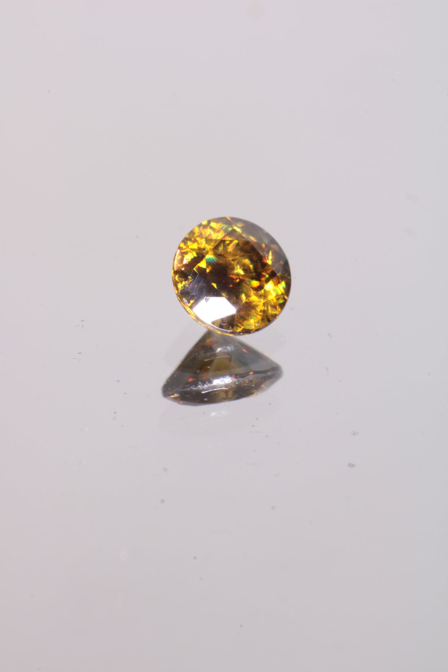 Rutile Gems, Faceted Labmade Loose Gemstones