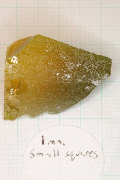 Zombie Garnet, Green Laser Garnet Facet Rough, Ce+?? YAG