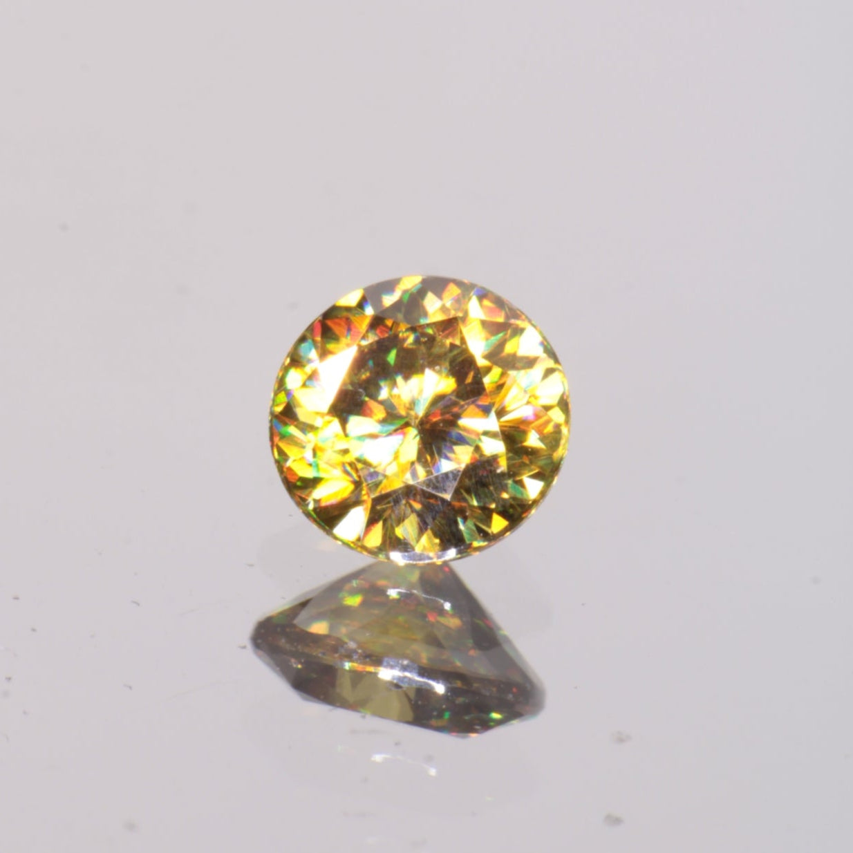 Rutile Gems, Faceted Labmade Loose Gemstones