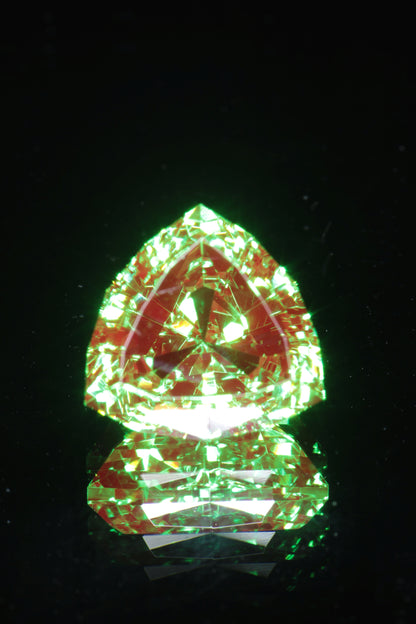 Space Laser Garnet Loose Gems, Fancy Cut Mars Rover Crystal