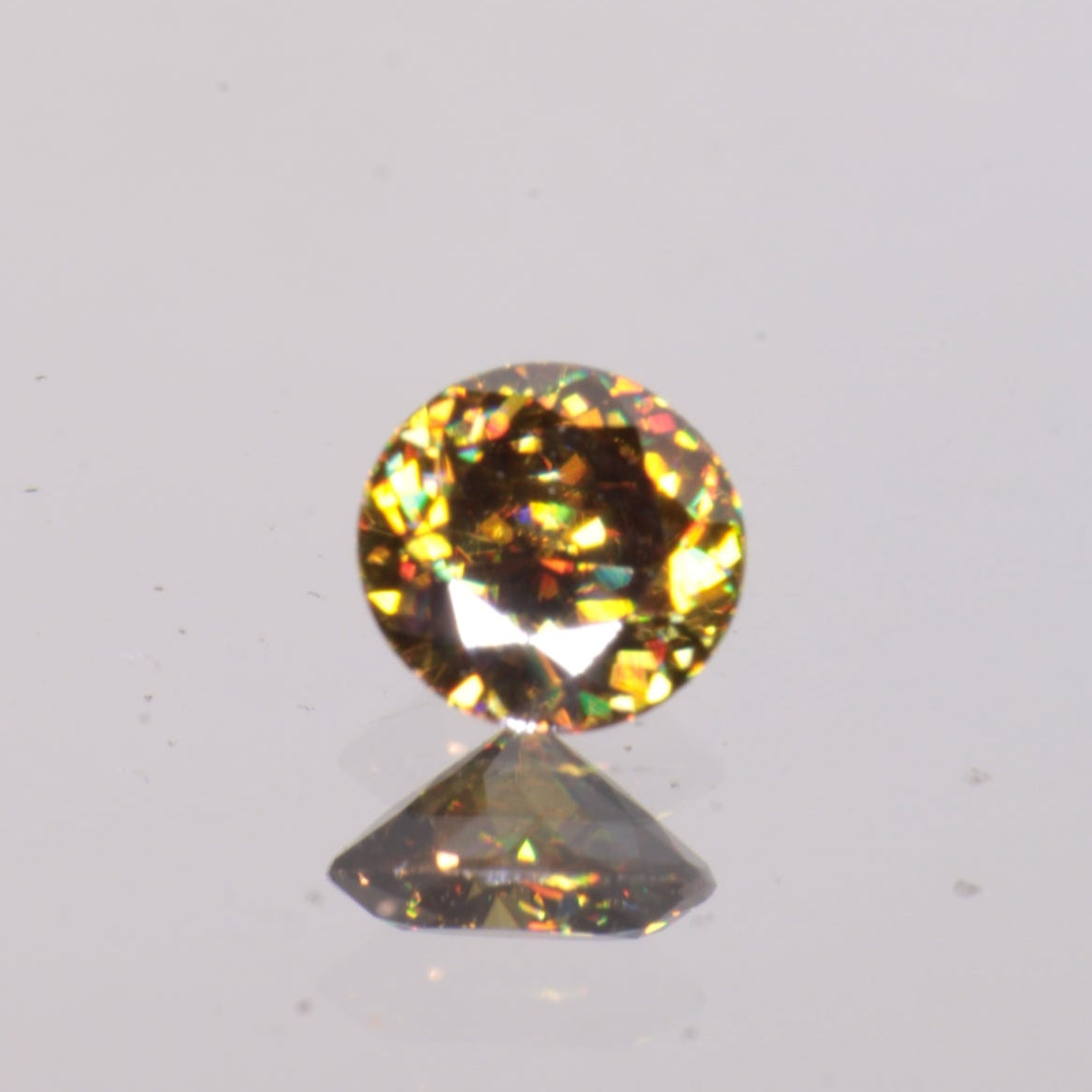 Rutile Gems, Faceted Labmade Loose Gemstones