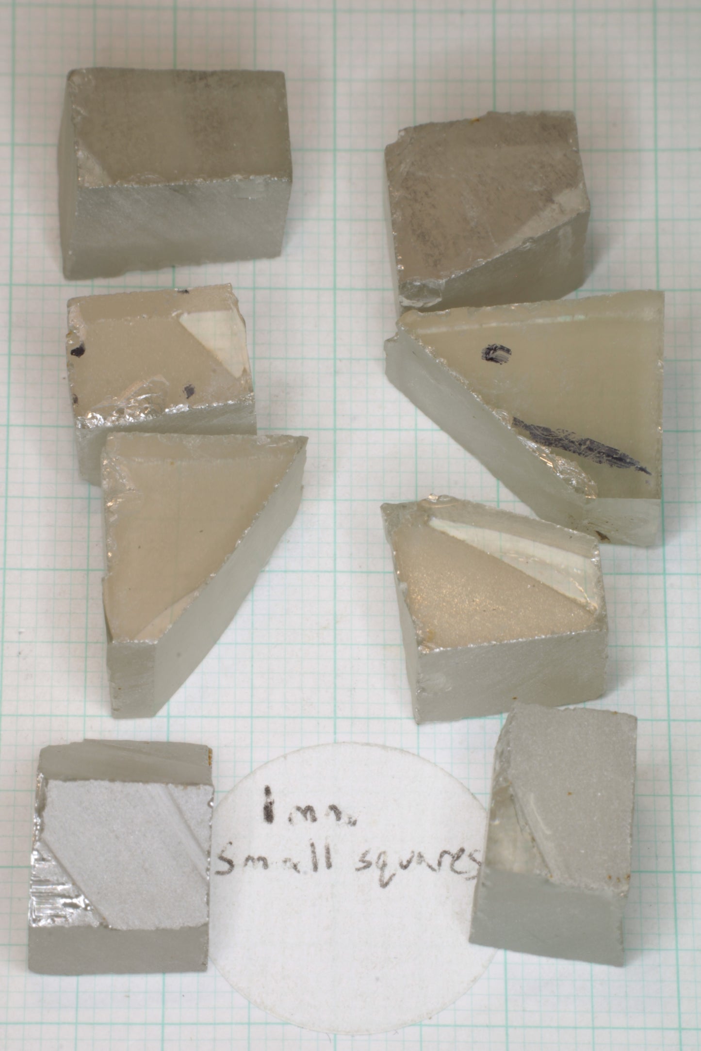 Smoky Moissanite Facet Rough